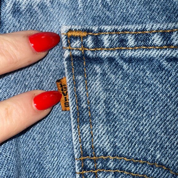 Vintage Levi's Orange Tab 517 Jean - Blue 32x30 - Picture 6 of 9